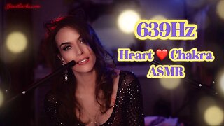 ASMR Gina Carla ❤️ Calm Your Heart With Me! 🥰 Heart Chakra Meditation!