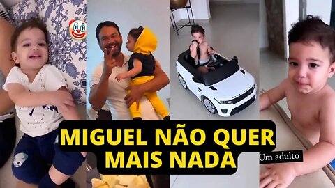 MIGUEL NO SEU CARRO AUTOMÁTICO NÃO QUER MAIS NADA E JANTAR COM O TIO EM PENEDO