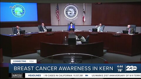 Kern County Board of Supervisors expected to declare October "Paint The Town Pink Month"