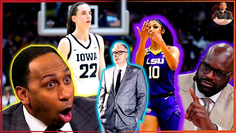 LSU's Angel Reese DISRESPECTS NCAA Championship Game With Taunt! Stephen A. Smith Cries Racism!