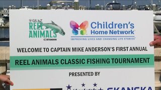 Fishing tournament held for abused children