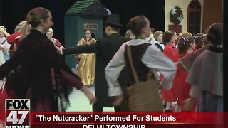 The Nutcracker performed for students