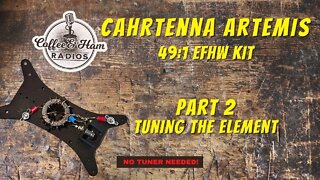 49:1 EFHW Build: CaHRtenna Artemis Part 2
