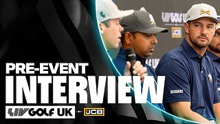 FULL INTERVIEW: Bryson DeChambeau and Crushers GC | LIV Golf UK by JCB