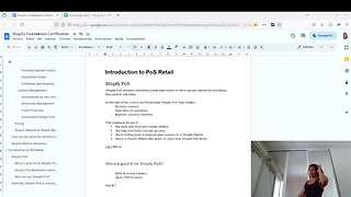 Shopify Foundations Certification - Module 3 - Intro to Shopify PoS - Who is it for? pt 2