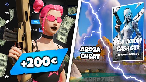 Using Aboza ch€ats to win 200€ in solo cash cup!