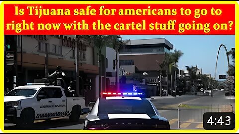 Is Tijuana safe for americans to go to right now with the cartel stuff going on?