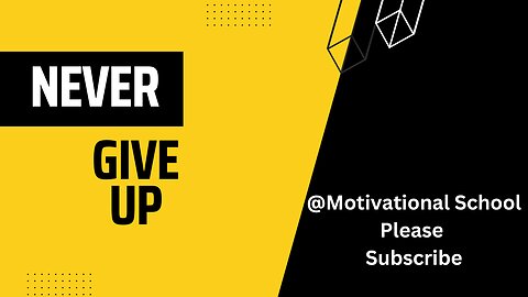 Never Give Up | Powerful Motivational Speech