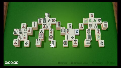 Clubhouse Games: 51 Worldwide Classics (Switch) - Game #49: Mahjong Solitaire - Beginner Stages