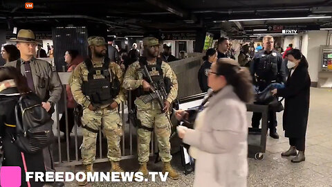 NY Gov Deploys 1K National Guard To NYC Subways To Battle Dystopian Levels Of Crime, Terror Threats