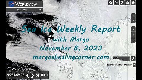 Sea Ice Weekly Report with Margo (Nov. 8, 2023)