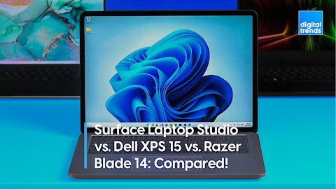 Surface Laptop Studio vs. Dell XPS 15 vs. Razer Blade 14: Compared!