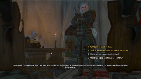 The Witcher 3 warble of smitten knight p2