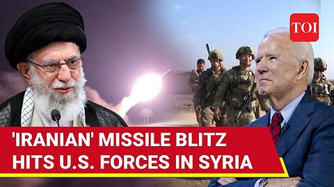 Iran's Proxies Attack U.S. Troops With 10 Missiles In Syria | Dramatic Escalation Amid Gaza War