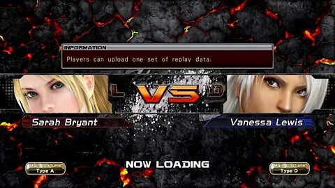 VF5FS match - Sarah (Risa 33) vs. Vanessa (Kruza)