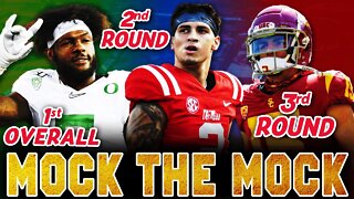 This 3 Round 2022 NFL Mock Draft Needs Some Work | Mock The Mock