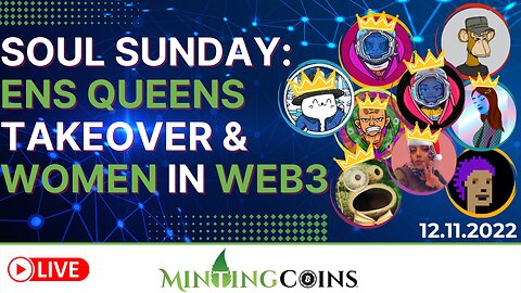 Soul Sunday & Community! ENS Queens Takeover & Women in Web3! +ENS Scholarships!