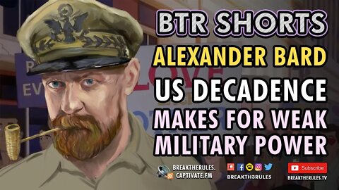 Alexander Bard - US Decadence Makes for Weak Military Power