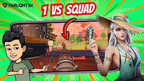 1 VS SQUAD | FARLIGHT 84 FUNNY GAMEPLAY