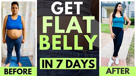 Get FLAT Belly in 7 Days | Best 7 Days Diet Plan