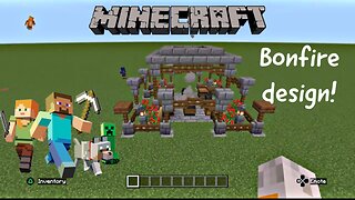 Minecraft: Bonfire build!