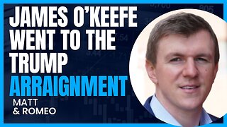 JAMES O’KEEFE WENT TO THE TRUMP ARRAIGNMENT UNDERCOVER