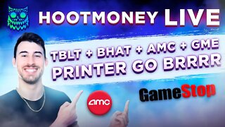 🔴 LIVE -- GAMESTOP (GME) SPLIT TODAY 🤯🤯🤯 #APE #DUMBMONEY + TBLT BHAT AMC REV XELA ATER RDBX TYDE