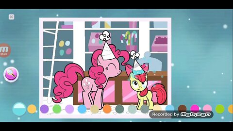 Let's paint a Pinkie Pie Party! / MLP Color By Magic