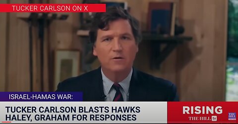 Tucker Carlson DESTROYS Hawks Nikki Haley, Lindsey Graham After They Call For WAR In M.E.: Rising