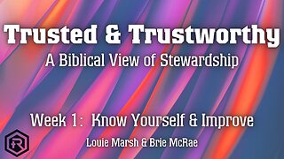 01 Trusted & Trustworthy- Stewardship as Leadership