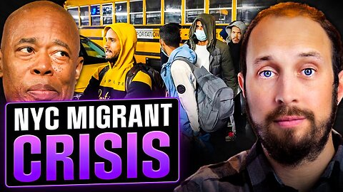 'They're Not Illegal': Eric Adams Defends Booting Kids from School for Migrants | Matt Christiansen