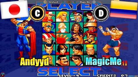 Real Bout Fatal Fury Special (Andyyd Vs. MagicMe) [Japan Vs. Colombia]