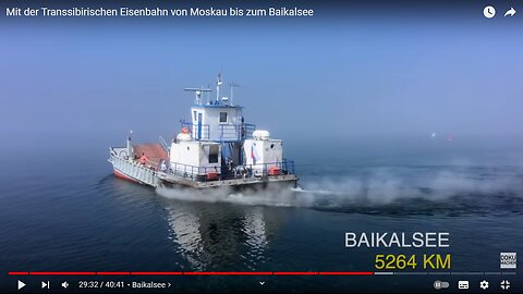 Mit der Transsibirischen Eisenbahn von Moskau bis zum Baikalsee