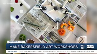 MAKE Bakersfield inspiring young artists with series of workshops