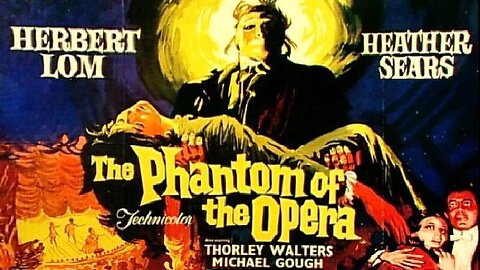 THE PHANTOM OF THE OPERA 1962 Hammer's Remake of the Famous Gaston Leroux Novel FULL MOVIE HD & W/S