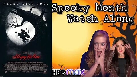 Chrissie Mayr & Lila Hart Spooky Movie Watch Along! Sleepy Hollow with Johnny Depp & Christina Ricci