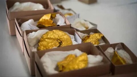 Stunning and Unique Golden Treasure Hoard Found In Denmark