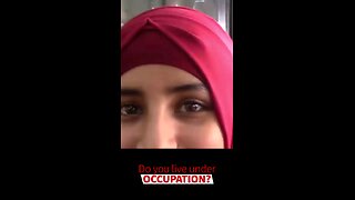 Asking Israeli Arabs if they live under occupation.