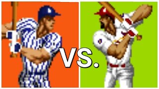 Aaron Judge vs. Albert Pujols - Home Run Derby - Ken Griffey Jr. Presents: MLB '23 (SNES)
