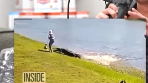 GRANDMA EATEN BY ALLIGATOR with STEVEWILLDOIT