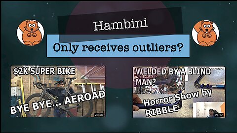 Hambini, only gets outliers?
