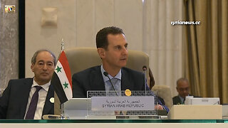 President Bashar Al-Assad Victory Speech at Arab League Summit