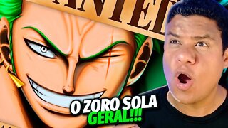 REAGINDO A SANTORYUU | RORORNOA ZORO (One Piece) | React Anime Pro