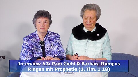 #3: Pam Giehl - Ringen mit Prophetie (1. Tim 1,18 / Dez. 2020)