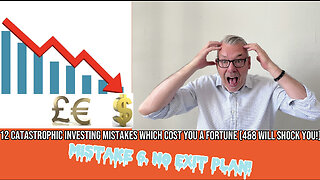 12 Catastrophic Mistakes Investor’s make which Cost YOU a Fortune. No6. No Exit Plan