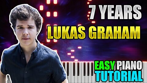 7 Years - Lukas Graham | Easy Piano Tutorial
