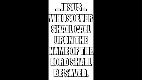 Are you "saved"? 112; LAST CALL!--The Good News 2 #Shorts #JESUS #TheLORD #GOD #last #call #saved