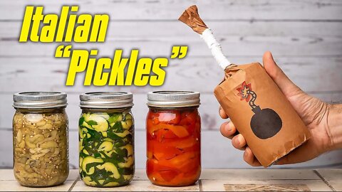 Italian "Pickle" Recipes | How to Preserve Food Like an Italian
