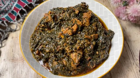 Palak Gosht Recipe • Lamb Saag Recipe • Saag Gosht • Spinach and Lamb Curry • Indian Spinach Recipe