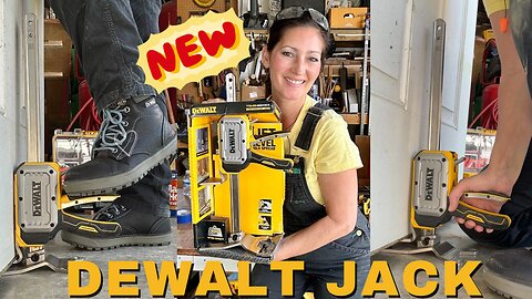 Add THIS DeWalt Construction Jack to Your DeWalt TOOL COLLECTION New DWHT83550 A MUST for the TRADES